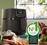 Philips Series 5000 Connessa Airfryer XXL, 7,2L (1,4Kg), Friggitrice ad aria 16-in-1, Wifi, Tecnologia Rapid Air