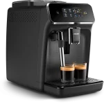Philips 2200 Series Macchina da Caffè Automatica - Montalatte Classico, Display Touch Intuitivo, Nero Opaco (EP2220/10)
