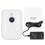 01 Deumidificatore d’Aria, deumidificatore d’Aria Portatile Leggero e Portatile Design Super Silenzioso per L’Ufficio per la casa(European regulations)