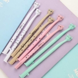 1 pz New Kawaii Mitragliatrice Penna Fuori Astuccio Matita Grande Capacità Scuola Scrivere Forniture Sacchetto Matita Astuccio Matita Cancelleria, 105 casuali 1 pz