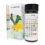 100 Strisce Accudoctor Test delle Urine per Cani e Gatti Mascotte 11 parametri essame diabete glucosio proteine ​​Canini PH Test di Salute Analisi Test delle Urine Kit Animali Domestici veterinaria