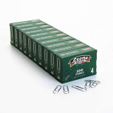 1.000 Fermagli Zincati Leone Dell’Era N. 4 – mm. 32 – Stecca da 10 scatole da 100 pz. – Made in Italy