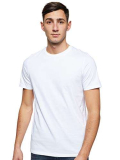 Camicia girocollo da uomo Jack & Jones Organic Basic SS