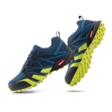 Hitmars Scarpe Trail Running Uomo Donna Scarpe da Trekking Uomo Scarpe Escursionismo Donna Sportiva Sneaker Ginnastica Blu-Verde EU 44