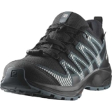 Salomon XA Pro V8 Climasalomon Scarpe Impermeabili Unisex da trekking e corsa per bambini, Calzata precisa, Grip su tutti i terreni, Look sportivo, Black/Phantom/Dark Slate, 38 EU