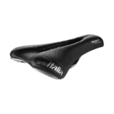 Selle Italia SPORT Gel Flow – Sella Bicicletta da Città e Bici Trekking con Foro Anatomico e Telaio in Fec Alloy – Taglia S2, Nero