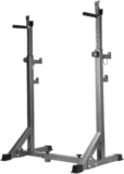 QHLMLL Attrezzatura per l’allenamento della Forza Professionale per Squat Rack, Attrezzi per l’allenamento della Forza per Sport Domestici, rastrelliere per manubri, Supporti per Squat Rack regolab