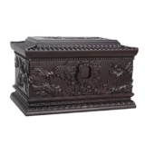 LIDDFAFA Articoli funebri, urna in Legno, urne per Ceneri di Adulti, urne funebri per cremazione in Legno per colombario, deposito in Soggiorno Camera da Letto per Ceneri umane per Adulti