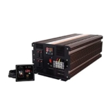 DBOATB Inverter a Onda sinusoidale Pura 5000W ad Alta Potenza da 12V24V48V a 110V220v convertitore Solare per Auto da casa con Porte di Ricarica USB e 2 Prese CA Display a LED 24Vto110V (48vto110v)