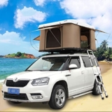 BebeXi HYQHYX Tenda da Tetto Tenda da Tetto Camion SUV Doppio Guscio in Lega di Alluminio con scaletta da Campeggio Finestra Cielo Impermeabile