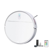 DieffematicJQX Robot Aspirapolvere Robot Vacuum Cleaner Sweep Dust Mopping Vacuuming 3 In1 Cleaning Robot Smart Voice Control (Color : White, Size : AU)