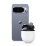 Google Pixel 10 Pro – Smartphone Android sbloccato con Gemini e display Super Actua da 6,3″ – Grigio argento, 512GB + Pixel Buds Pro 2 – Grigio Argento