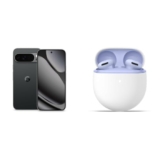 Google Pixel 10 Pro XL – Smartphone Android sbloccato con Gemini, tripla fotocamera posteriore, autonomia di oltre 24 ore e display Super Actua da 6,8″ – Nero ossidiana, 512GB+Buds 2a