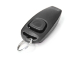 “2 in 1 Generatore di suono e fischietto per cane ” Fischietto clicker cane gatto animale domestico Generatore di suono per l’allenamento del cane Clicker per l’addestramento del cane di colore nero/ Nuovo Articolo PRECORN