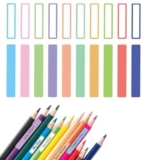 200 adesivi con nome per bambini, targhette per penne, oggetti scolastici, abbigliamento, etichette colorate impermeabili, ideali per l’asilo scolastico e l’ufficio