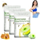 21Pezzi Cerotti Dimagranti al Veleno d’api, cvreoz Patch dimagrante per piedi al veleno d’api, cerotti per la perdita di peso, cerotto dimagrante evidenziano le curve del corpo per donne e uomini.