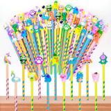 32 Pezzi Matite Gadget Compleanno Bambini, Matite Animali Colorate Regalo, Matite Gadget Compleanno Pensierini Per Bambini Dopo Regalini Fine Festa Regalini Fine Festa Compleanno