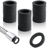 40 Pezzi Rondelle per Tubo Doccia da 1/2 Pollice, Rondelle in Gomma, Distanziatore Rondella Gomma, Distanziatrice Rondelle per Soffione Doccia, Kit Guarnizioni O-ring per Tubo Idraulico Rubinetto