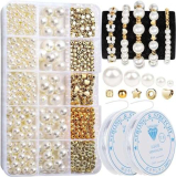 720 Pezzi Perline per Braccialetti Set perline per Gioielli Fai Da Te Perle per Bigiotteria Perline per Braccialetti Adulti Beads for Bracelets per la Creazione di Gioielli, Collane, Bracciali