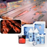 96Kg Resina Epossidica e Pigmento Colore Rosso Fluo Per Legno, Tavolo Fiume, Fai Da Te, Creazioni Artistiche (96 Kg)