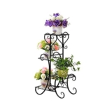 ABNNHK Livelli in Metallo per la casa, Semi di Fiori, espositori per Piante, Strumenti da Giardino, scaffali per vasi, scaffali, Attrezzi e Attrezzature da Giardinaggio