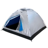 AKTIVE 52687, Tenda per 4 Persone Unisex-Adulto, Argento, 205 x 205 x 130 cm