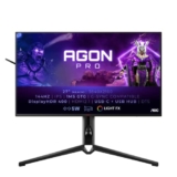 AOC Agon Pro AG274UXP – Monitor Gaming UHD da 27 pollici, 144 Hz, 1 ms, FreeSync, compatibile con G-Sync, HDR600 (3840×2160, HDMI 2.1, DisplayPort, USB-C, hub USB) Nero