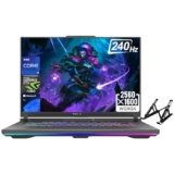 ASUS ROG Strix G16 Gaming Laptop – 16″ 240Hz WQXGA Display, Intel 24-Core i9-14900HX, GeForce RTX 4060, 32GB DDR5 RAM, 2TB SSD, WiFi 6E, tastiera retroilluminata, Win11 Pro e Microsoft Office Lifetime