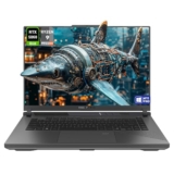 ASUS ROG Strix G16 Gaming Laptop, AMD Ryzen 9-9955HX, 32 GB DDR5 RAM, 2 TB PCIe SSD, 16″ WUXGA (1920×1200) 165Hz Display, Nvidia G-Force RTX 5060, tastiera RGB a 4 zone, W11 Pro, Grigio Eclipse