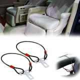 Accessori per camper antifurto in 2 pezzi, protezione antifurto per camper, protezione antieffrazione, serratura della porta, protezione antieffrazione, accessori per roulotte da campeggio (60 cm)