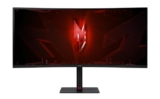 Acer Nitro Xv5 Xv345cur V3 Monitor Pc 86,4 Cm [34] 3440 X 1440 Pixel Ultrawide Quad Hd Led Nero (87cm 34 Zeroframe Curved 1000r 180hz Va Wqhd 21:9 1m