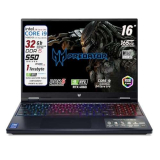 Acer Predator Helios Neo16 Notebook Gaming, Processore Intel Core i9-14900HX, RAM 32Gb DDR5, SSD 1Tb pci, Display 16″ WQXGA IPS 165Hz, NVIDIA GeForce RTX 4060 8Gb GDDR6, Win 11, Preconfigurato