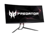 Acer Predator X34P Monitor Gaming G-Sync Curvo 34″, Display IPS WQHD, 120 Hz, 4 ms, HDMI 1.4, DP, USB 3.0, Audio Out, Speaker Integrati, Regolazione in Altezza, Cavi HDMI, DP, USB3.0 Inclusi