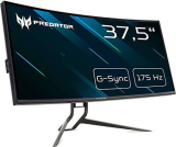 Acer Predator X38P Monitor Gaming G-SYNC 37,5″, Display IPS QHD UltraWide, 144 Hz, 1 ms, 21:9, HDMI 2.0, DP 1.4, USB 3.0, Lum 450 cd/m2, Audio Out, Speaker Integrati, Cavi HDMI, DP, USB3.0 Inclusi