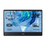 Acer SpatialLabs View Pro ASV15-1BP, Monitor PC 15.6″, Monitor 3D, Display 4K IPS, 60 Hz, 30 ms, 16:9, HDMI (2.0), USB 3.2 Type-C, USB 3.0 Type A, SD Card Reader, Lum 323 cd/m2, Cavi HDMI, USB Inclusi