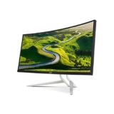 Acer XR342CKBMIJPHUZX Monitor da 34″, Risoluzione 3440 x 1440 Pixels, 300 ANSI lumen, 100M:1, Tempo di Risposta 5 Millisecondi, Nero