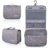 AiQInu Beauty Case da Viaggio, Borsa da toilette da viaggio per Donna Uomo,impermeabile Beauty Case con Gancio per Appendere per Organizzare Oggetti Personali Accessori