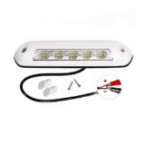 Aiuphing luce esterna camper, luci a led 12v esterno caravan tenda luci portico lampada bar, senza foratura luci a led parete interna luci per furgone, per RV Van Camper Bus (Bianco)