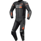 Alpinestars X KR-CELL Paraschiena moto da uomo (XL), Nero/rosso, 58