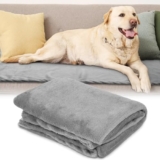 Aomig Coperta per Cani Cane Gatto Lavabile Durevole, Coperte per Cani Flanella, Copertina Cane Piccola Taglia, Copridivano per Animali Resistente Tappetino per Cani Telo Brandina Cane Cuscino per Cani