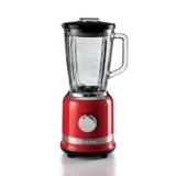 Ariete 585 Frullatore Moderna Rosso – 1000 W – Capacità Tazza Vetro 1,5 L – 4 Velocità – 4 lame