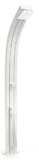 Arkema Design Doccia Solare A140-TL/9400 da Giardino Miscelatore e Doccetta Spring Top Line Perla Bianca