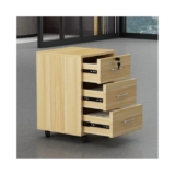 Armadietto per ufficio con serratura, pratico sotto la scrivania, semplice cassettiera per documenti legali, soluzione compatta ed efficiente per archiviare file