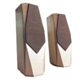 Artigiani personalizzati una coppia di altoparlanti a tre vie da 30,5 cm in compensato di betulla struttura a labirinto scatola armadio vuoto fai da te HiFi Indra Acoustic Shell (legno)