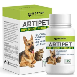 Artipet, integratore per articolazioni cani | 180 compresse da 550mg con MSM, Artiglio del Diavolo, Condroitina, Glucosamina | per cani e gatti di tutte le taglie | Fornitura 6/9 mesi, Fatto in Italia