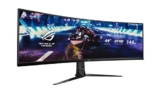 Asus Rog Strix Xg49Vq Monitor Gaming 49”, 3840X1080, 144Hz, Formato 32:9, Hdr400, Nero Rosso, ‎13.57 x 46.98 x 20.83 cm 13.3 Kg