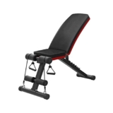 Attrezzatura per il fitness addominali addominali panca pieghevole per addominali, panca pieghevole e versatile, inclinabile, attrezzo per allenamento a casa, palestra con vogatore