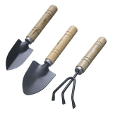Attrezzi Giardinaggio,3 pezzi Utensili da Giardino Rastrello Giardino Paletta Giardinaggio Vanga Mini Set di Attrezzi da Giardinaggio per Piante in Vaso di Fiori piantine di Piante Bonsai