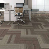 BAXIS A Strisce Tessere di Moquette Peel And Stick Antiscivolo Commerciale Quadrotte di Moquette con Supporto Bituminoso Durevole all’Usura Giuntura Libera per la Casa e L’Ufficio