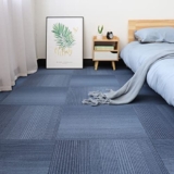 BAXIS Pavimenti Tappeto di Piastrelle con Supporto in PVC Commerciale Antiscivolo Tappeti a Quadri Spessa Pile a Cappio Tessere di Moquette per la Casa e L’Ufficio (Color : Style1, Size : 40PCS)